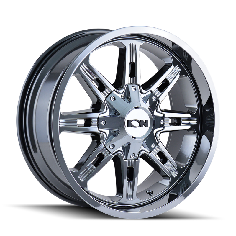 ION Type 184 17x9 / 8x165.1 BP / 18mm Offset / 130.8mm Hub Chrome Wheel