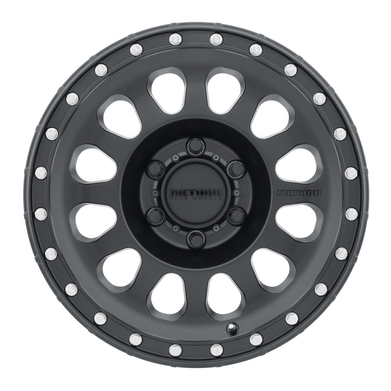 Method MR315 18x9 +18mm Offset 6x135 87mm CB Matte Black Wheel