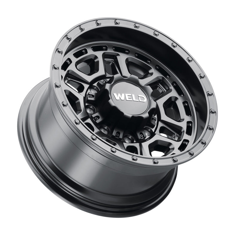 Weld Off-Road W119 17X9 Crux 8X180 ET00 BS5.00 Satin Black 124.3