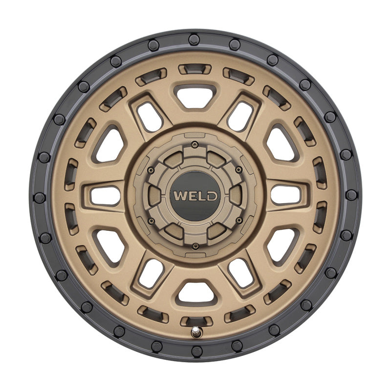 Weld Off-Road W120 17X9 Crux 6X135 6X139.7 ET-12 BS4.50 Satin Bronze / Satin Black 106.1