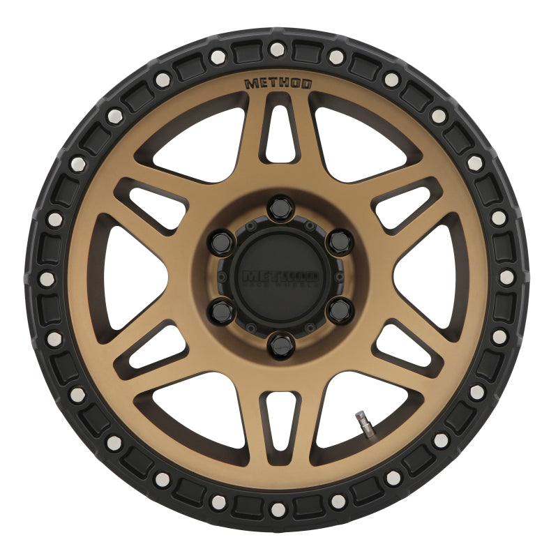 Method MR312 18x9 +18mm Offset 6x135 87mm CB Method Bronze/Black Street Loc Wheel