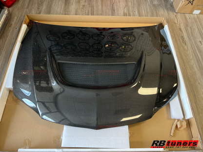 SEIBON 03-07 Mitsubishi Evo 8 & 9 OEM Carbon Fiber Hood