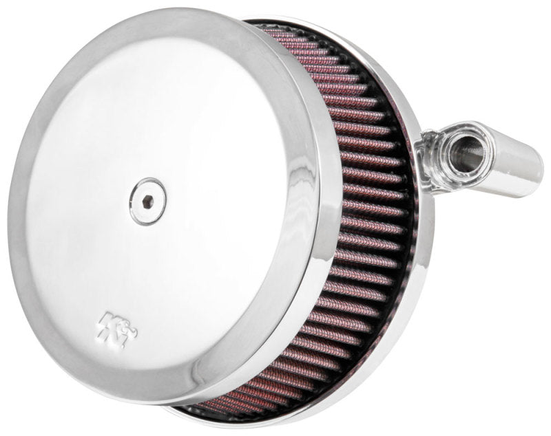 K&N Street Metal Intake System - Hammer Chrome Intake System-Harley Davidson