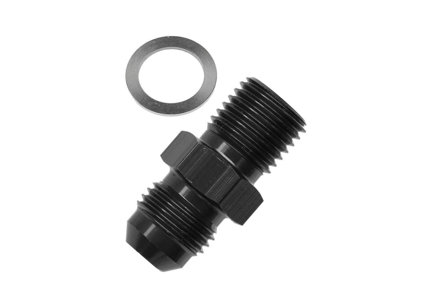 REDHORSE -6AN to 10mm x 1.0 Metric Straight Adapter