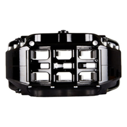 StopTech 06-08 350z (non-track) / 05-09 G35/G37AWD Front BBK ST60 355x32 Slotted Rotors Black Calipe