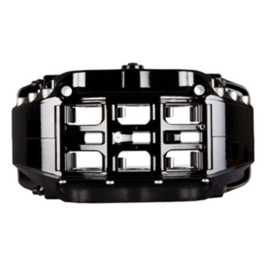 StopTech 06-08 350z (non-track) / 05-09 G35/G37AWD Front BBK ST60 355x32 Slotted Rotors Black Calipe