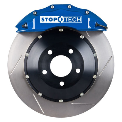 StopTech 03-05 350z (non-track) / 03-08 350z Front BBK w/ Blue ST60 355x32 Slotted Rotors