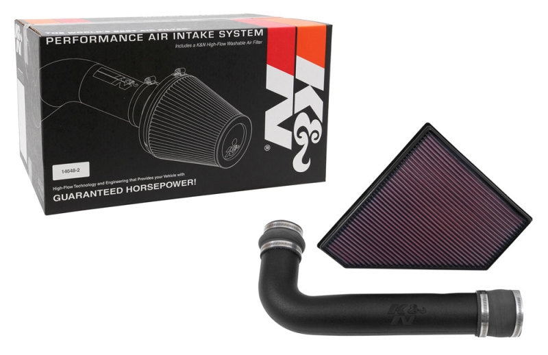 K&N 13-16 Cadillac ATS L4-2.5L F/I Performance Air Intake System