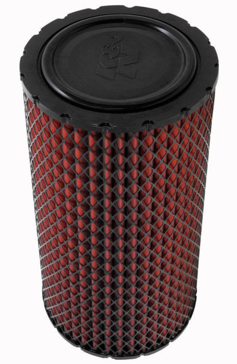 K&N Round Radial Seal 9-1/4in OD 5-15/16in ID 24in H Replacement Air Filter - HDT