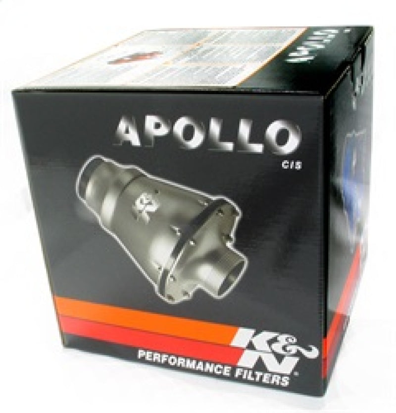 K&N Universal Apollo Red Cold Air Intake - 70mm OD FLG PP