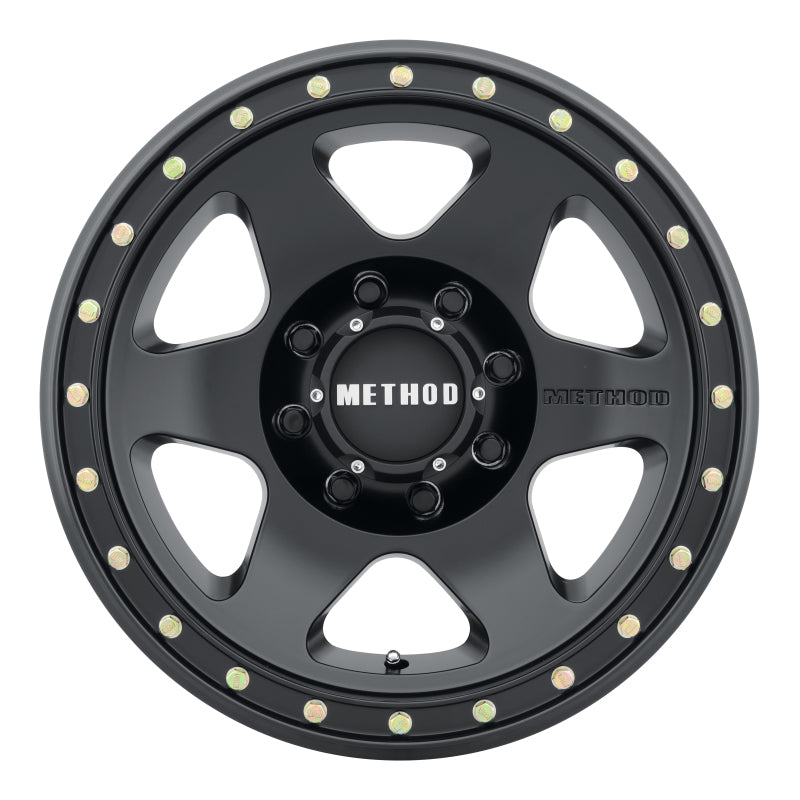 Method MR310 Con6 17x8.5 0mm Offset 8x6.5 130.81mm CB Matte Black Wheel
