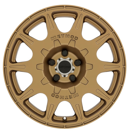 Method MR502 RALLY 17x8 +38mm Offset 5x100 67.1mm CB Method Bronze Wheel
