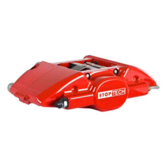 StopTech 05-08 Infiniti G35 Rear BBK ST-22 328x32 Slotted Rotors Red Calipers