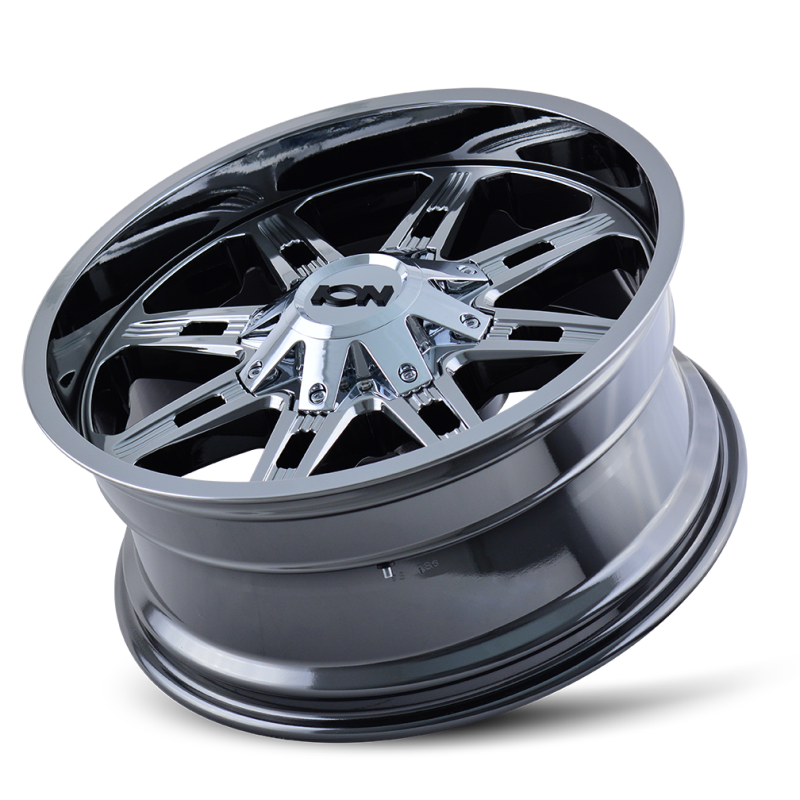 ION Type 184 17x9 / 8x165.1 BP / 18mm Offset / 130.8mm Hub Chrome Wheel