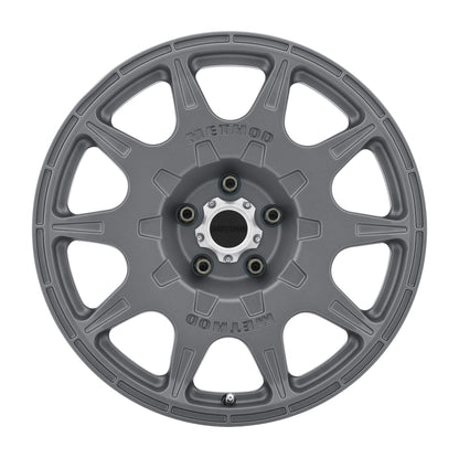 Method MR502 RALLY 17x8 +38mm Offset 5x4.5 67.1mm CB Titanium Wheel