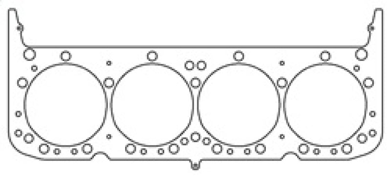 Cometic GM Small Block 4.080 inch Bore .027 inch MLS Headgasket w/ Valve Pockets
