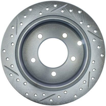 StopTech Select Sport 07-12 Chrysler Sebring Drilled / Slotted Rear Left Rotor