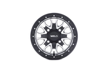 Weld UTV RF Series Raptor U501 15x10 Raptor Beadlock 4x156 5BS Satin BLK MIL