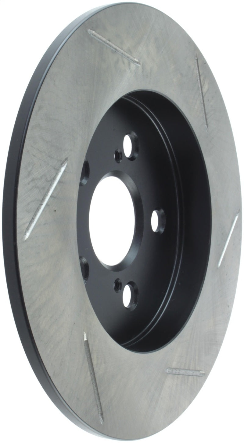 StopTech 09-11/14-15 Toyota Corolla / 10-15 Toyota Prius Rear Right Sport Slotted Rotor