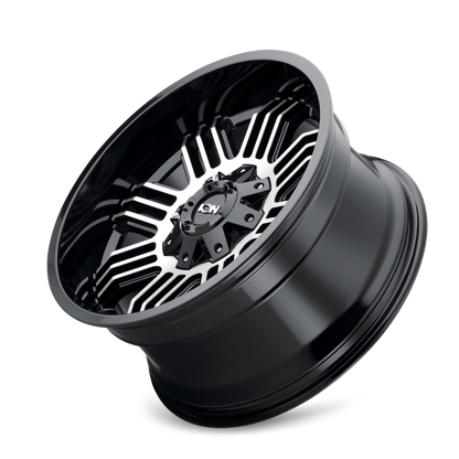 ION Type 144 17x9 / 8x165.1 BP / -12mm Offset / 125.2mm Hub Black/Machined Wheel