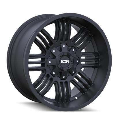 ION Type 144 17x9 / 5x127 BP / -12mm Offset / 87.1mm Hub Matte Black Wheel