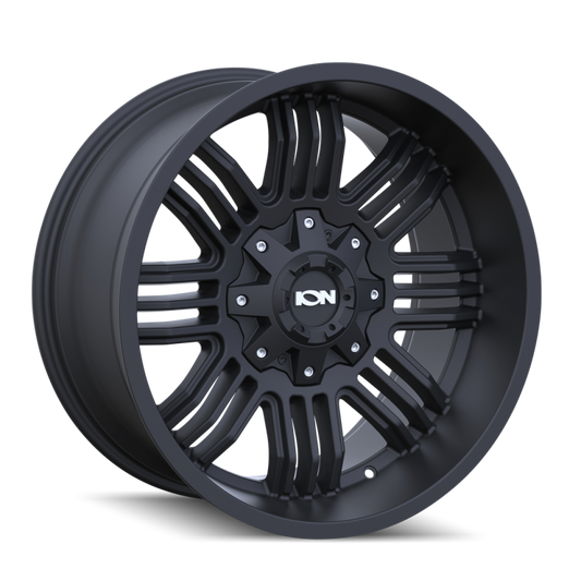 ION Type 144 17x9 / 8x165.1 BP / -12mm Offset / 125.2mm Hub Matte Black Wheel