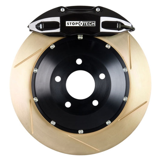 StopTech 06-08 350Z (Non-Track) / 09-10 Nissan 370Z Sport Model Only Rear BBK w/ Black ST-41 Caliper