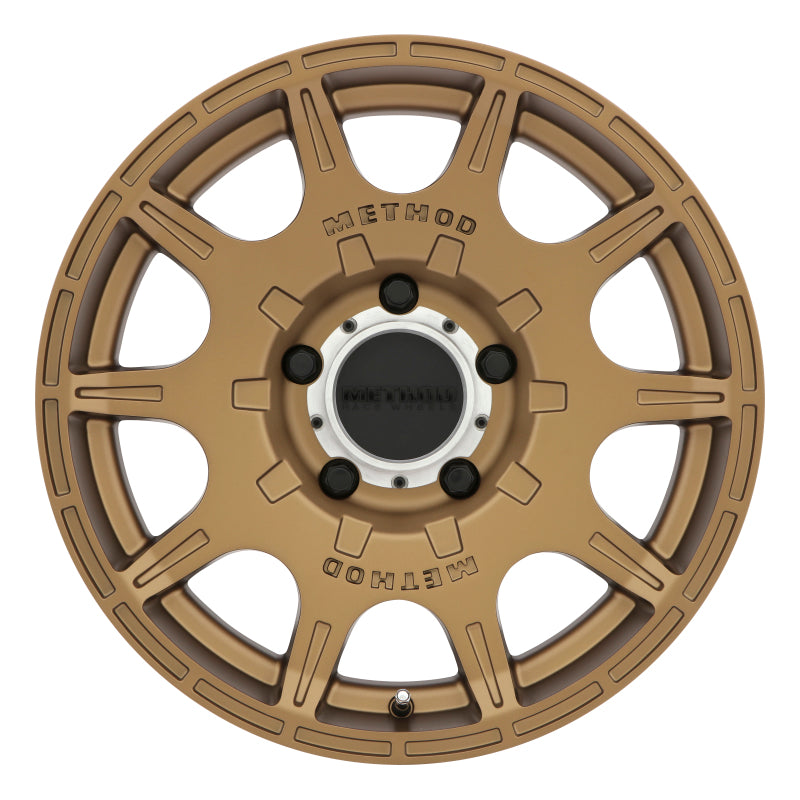 Method MR308 Roost 18x9 +18mm Offset 5x150 110.5mm CB Method Bronze Wheel