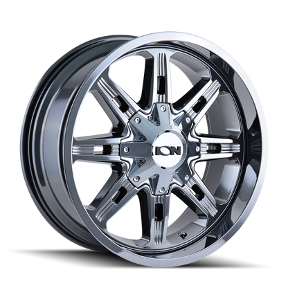 ION Type 184 17x9 / 6x135 BP / 0mm Offset / 106mm Hub Chrome Wheel