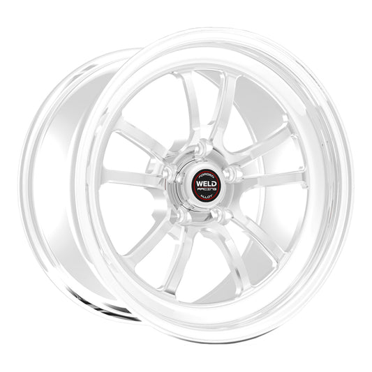 Weld S70 18x10.5 / 5x115mm BP / 5.6in. BS Polished Wheel (High Pad) - Non-Beadlock