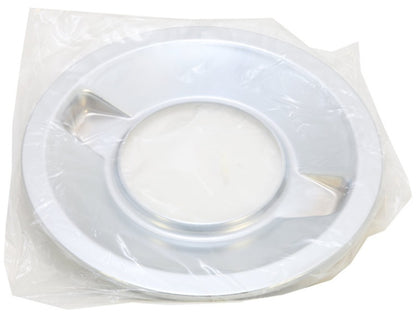 K&N 16in OD / 7-5/16in Flange / 1in Drop Chrome Base Plate