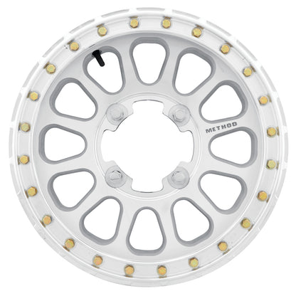 Method MR103 UTV Beadlock 17x6.5 +20mm Offset 4x156 127mm CB Raw Machined w/BH-H24125 Wheel