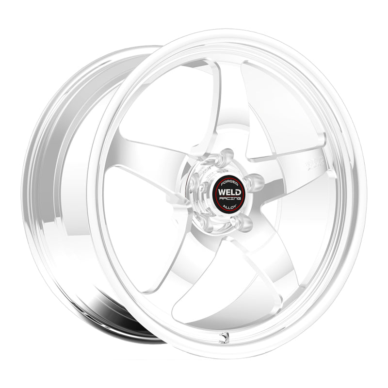Weld S71 18x9 / 5x4.5 BP / 2.7in. BS Polished Wheel (Medium Pad) - Non-Beadlock