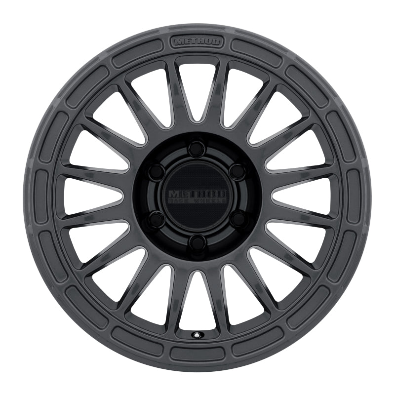 Method MR314 17x8.5 0mm Offset 6x120 67mm CB Matte Black Wheel