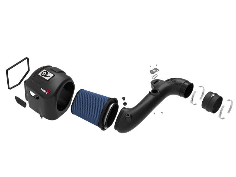 aFe MagnumFORCE Intake Stage-2 Si Fully Sealed Housing w/Pro 5R Media 11-16 GM Diesel Trucks 6.6L TD