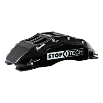 StopTech 05-12 WRX STi Front BBK ST-60 Black Calipers 355x32 Slotted Rotors