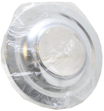 K&N Metal Base Plate 11in OD 5-1/8in Flange 1-1/8in H Chrome Finish