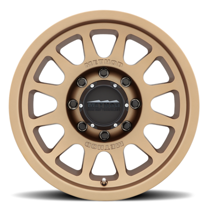 Method MR703 17x8.5 0mm Offset 8x180 130.81mm CB Method Bronze Wheel