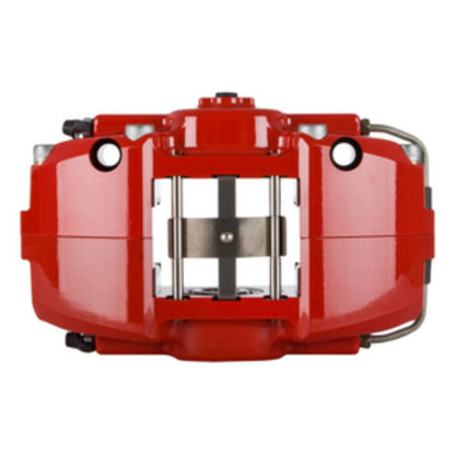 StopTech 05-08 Infiniti G35 Rear BBK ST-22 328x32 Slotted Rotors Red Calipers