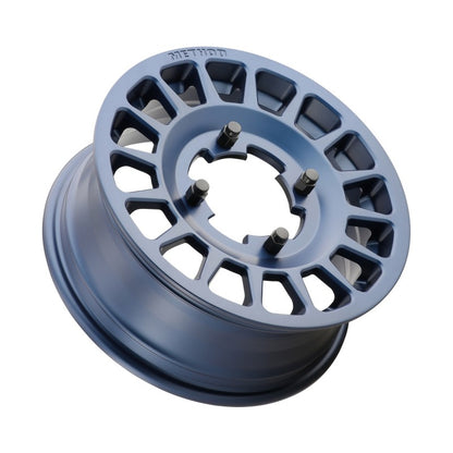 Method MR407 15x6 5+1/+51mm Offset 4x136 100mm CB Bahia Blue Wheel