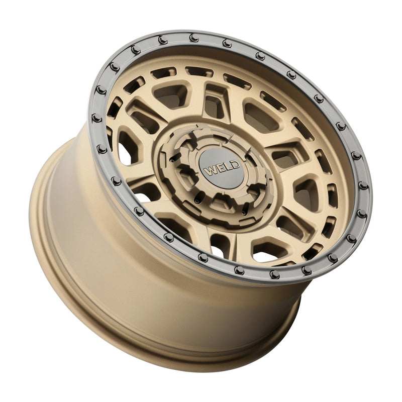 Weld Off-Road W120 17X9 Crux 5X139.7 5X150 ET00 BS5.00 Satin Bronze / Satin Black 110.2