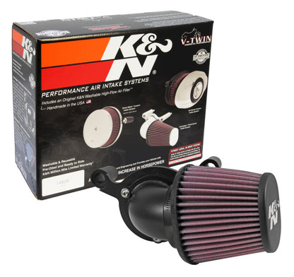 K&N 08-17 Harley Davidson Touring V-Twin Performance Intake