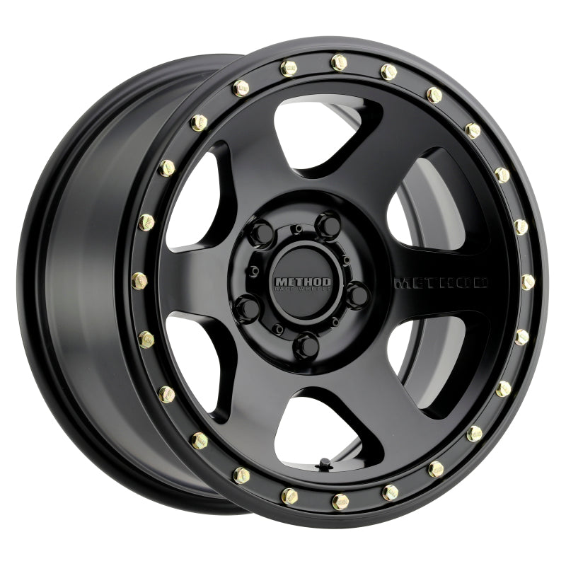 Method MR310 Con6 18x9 +18mm Offset 5x150 110.5mm CB Matte Black Wheel