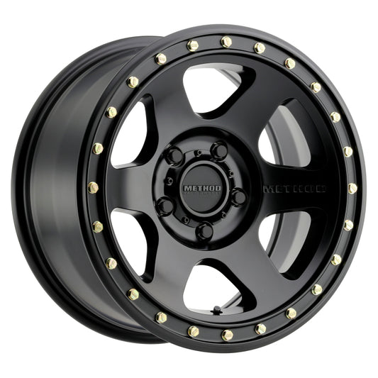 Method MR310 Con6 18x9 +18mm Offset 5x150 110.5mm CB Matte Black Wheel