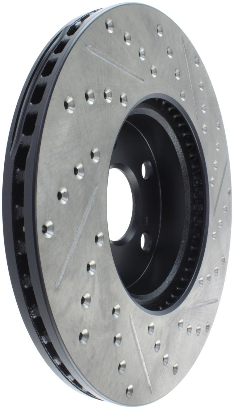 StopTech SportStop 09-10 Pontiac Vibe / 08-11 Scion xD Slotted & Drilled Right Front Rotors