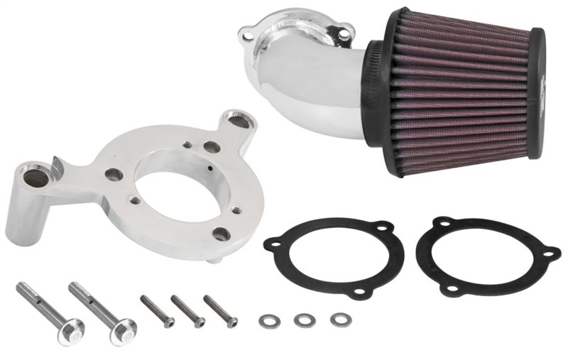 K&N 08-17 Harley Davidson Touring 96 CI / 103 CI Performance Intake Kit