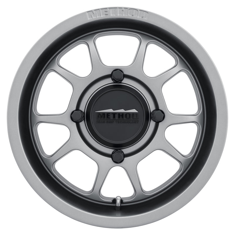 Method MR409 15x7 4+3/+13mm Offset 4x156 132mm CB Steel Grey Wheel