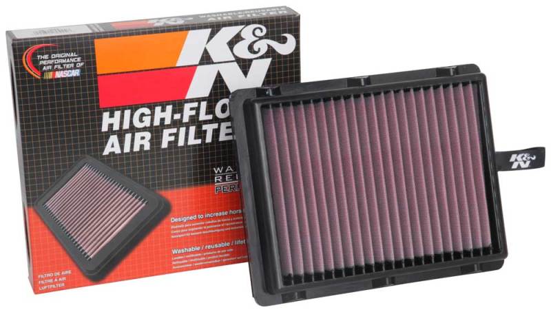 K&N 17-18 Kia Cadenza V6-3.3L F/I Replacement Drop In Air Filter