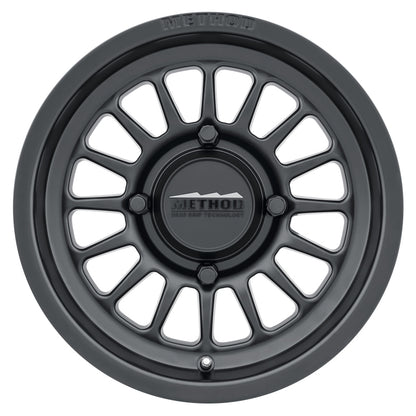 Method MR411 15x7 5+2/+38mm Offset 4x136 106.25mm CB Matte Black Wheel