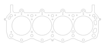 Cometic Ford Man-O-War 4.155in Bore .040 inch MLS-6 Bolt 10 Degree Headgasket
